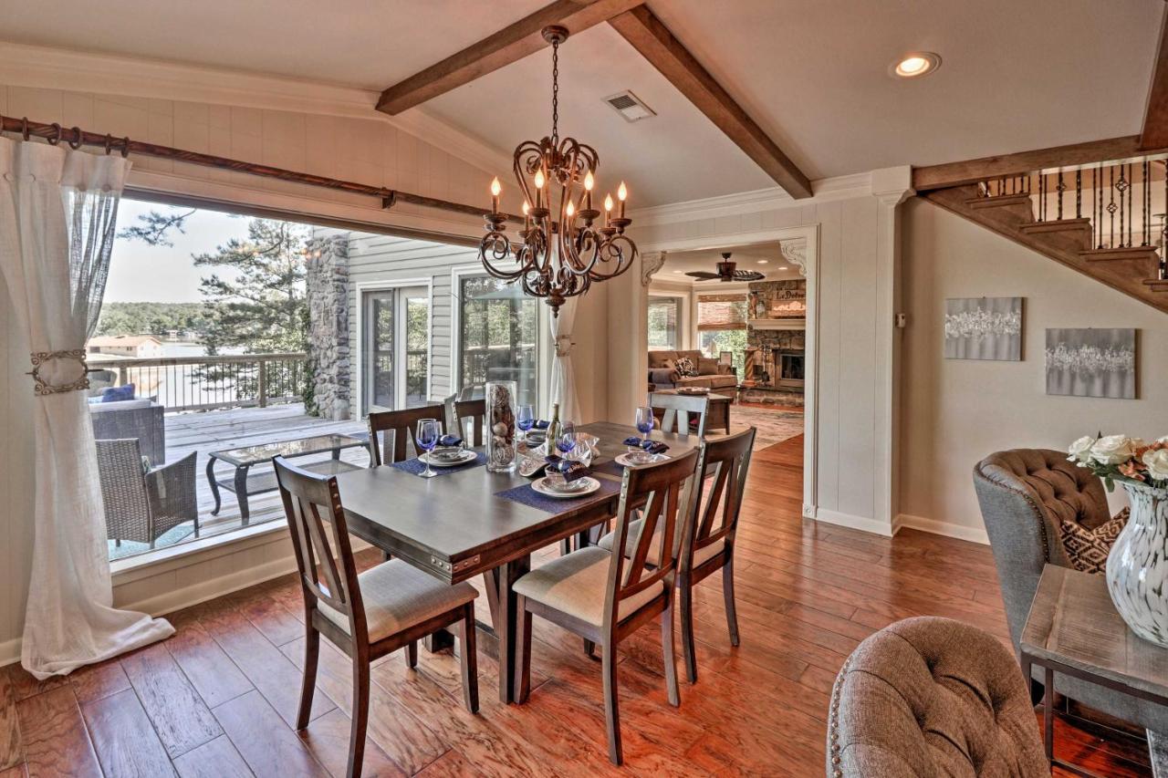 Luxury Hot Springs Oasis On Lake With Private Dock! Exterior foto